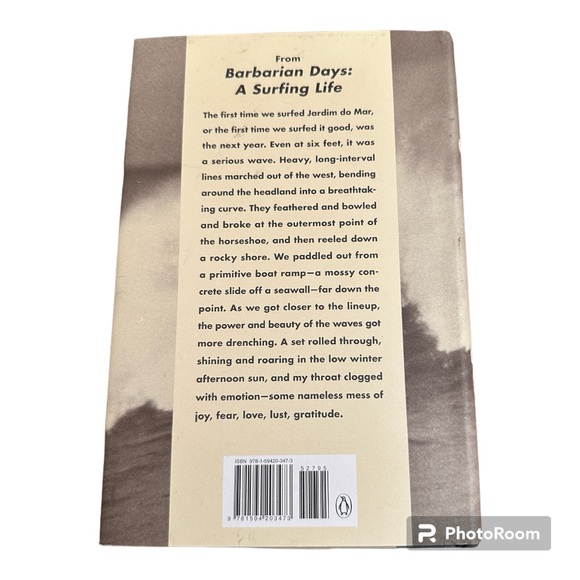 Coffee table Surf Bio Book “Barbarian Days” Finnegan Hardcover EUC F/NF Pulitzer - Picture 3 of 11